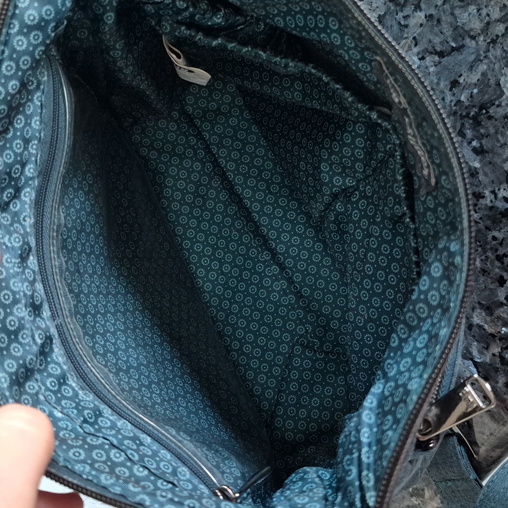 LUG Slider, Hobo Blue Quilted Crossbody Bag - Picture 6 of 11